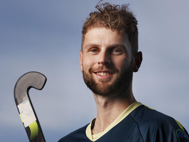 Josh Beltz captain.  Preview to the Hockey One season with the Tassie Tigers.  Picture: Nikki Davis-Jones