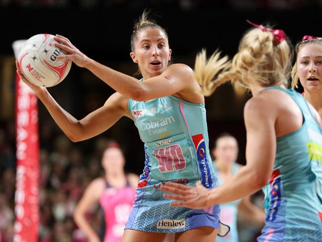 Amy Parmenter in action for the Mavericks. (Photo by Maya Thompson/Getty Images)