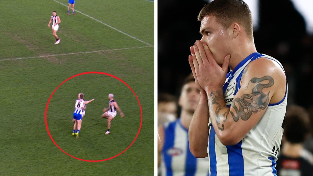 A massive no-call turned the contest for North Melbourne.