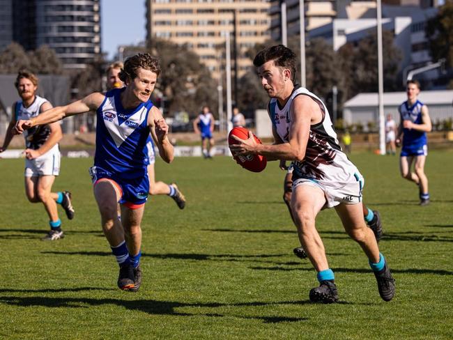 Kyle O'Malley shows his pace for Batemans Bay. Picture: Batemans Bay Seahawks