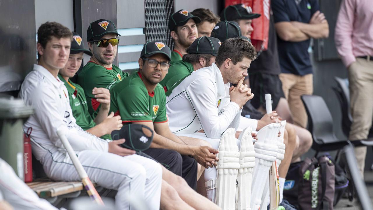 Tim Paine returned to action for Tasmania’s second string side and took six catches. Picture: Eddie Safarik