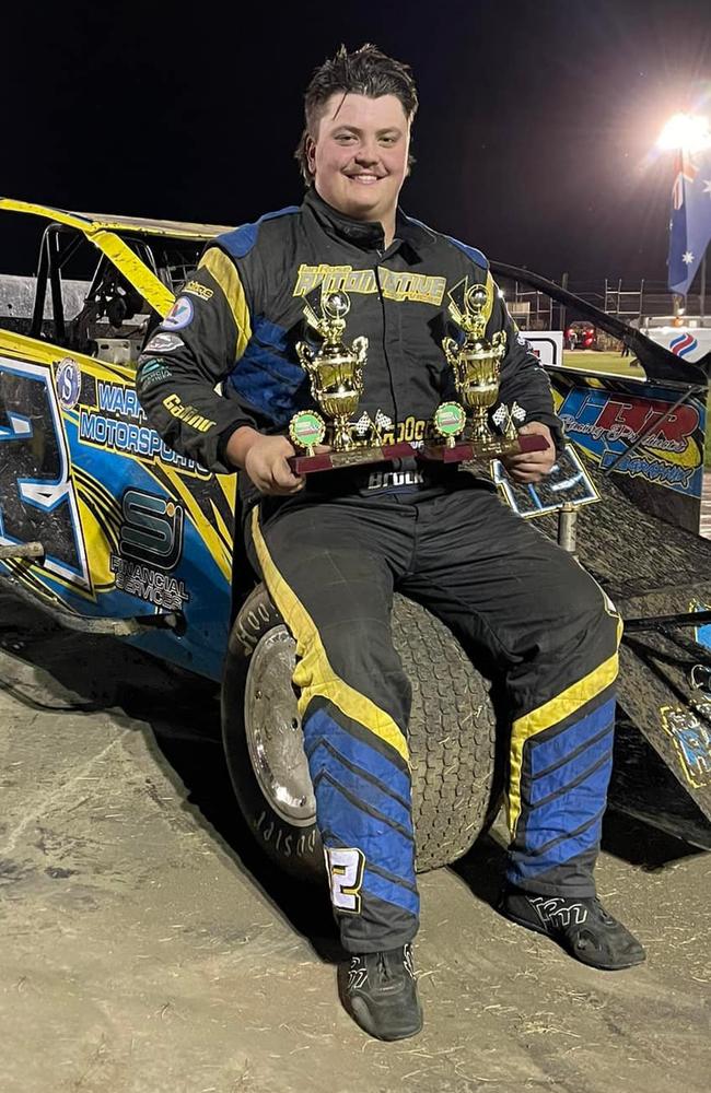 Brock Gardiner was the winner of a dramatic 40-lap Mr Modified Series opening round main event at Castrol Edge Lismore Speedway, December 26.