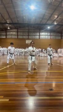 Qld 2024 karate ch'ships at Childers (loud one)