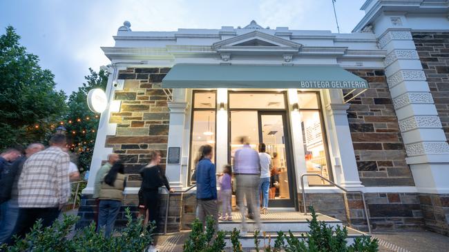 Bottega Gelateria, a bluestone beauty at Henley Beach.