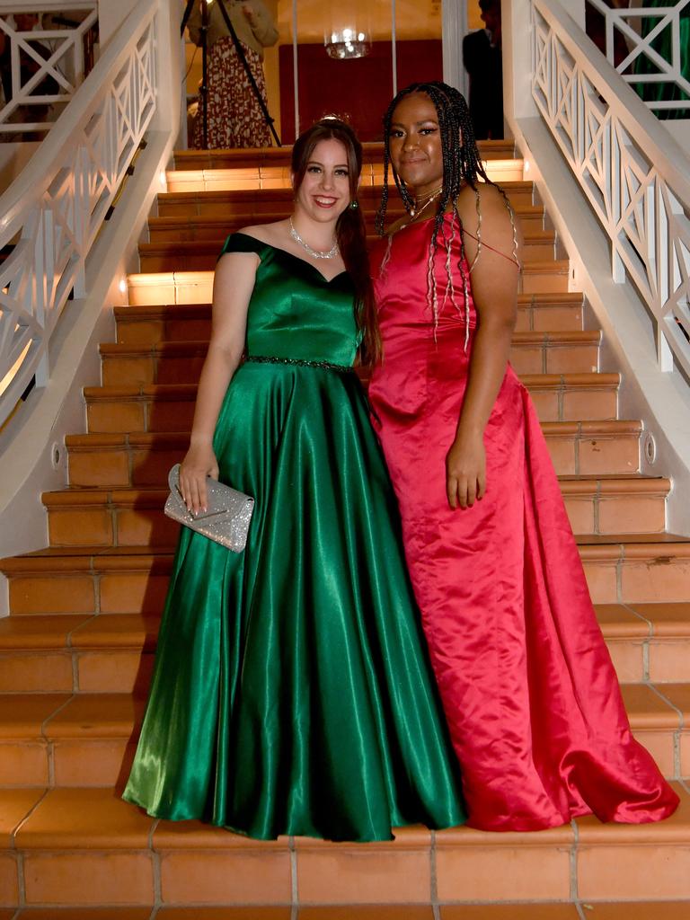 ANNANDALE CHRISTIAN COLLEGE school formal 2022 at Ridges Southbank. Monique Casson and Victoria Frewen-Lord . Picture: Evan Morgan