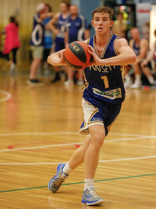 Former Ansett star guard James Toohey has made the difficult decision to not proceed with his plans to play college basketball in the US from August because of the ongoing COVID-19 pandemic. Picture: Glenn Campbell