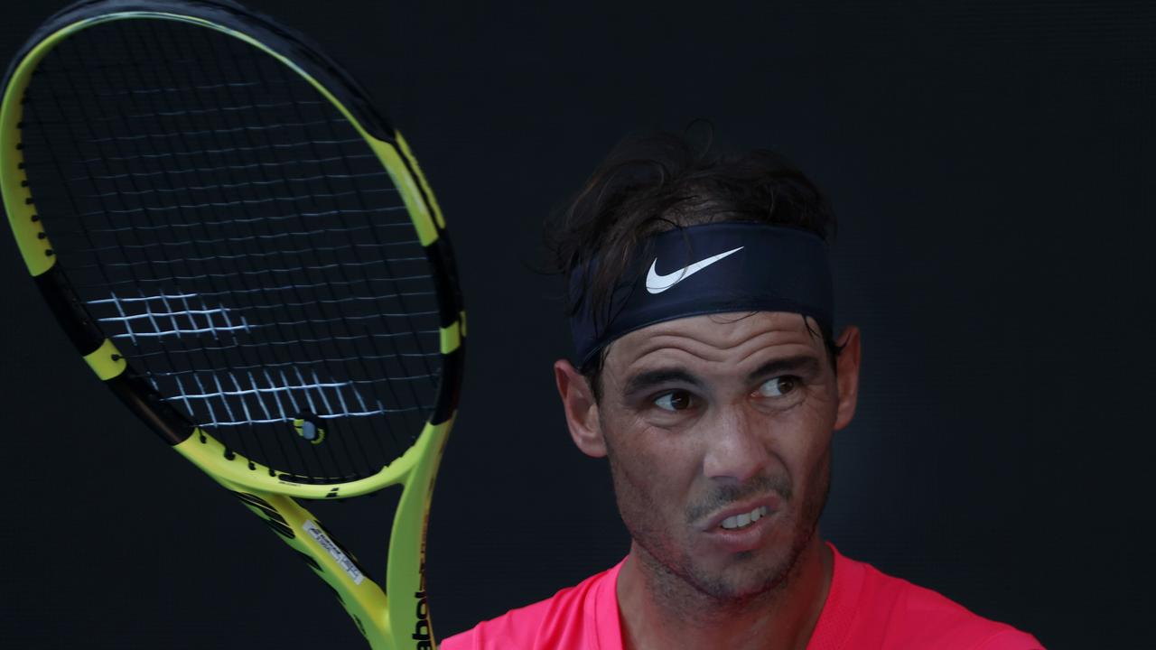Rafael Nadal is doubtful tennis will return in 2020. Pic: Michael Klein