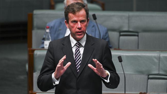 Trade Minister Dan Tehan has not spoken to Taiwanese negotiators since they lodged an application to join the Comprehensive and Progressive Agreement for Trans-Pacific Partnership. Picture: Martin Ollman