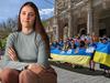 ’Victory is close’: Ukraine supporters gather on invasion anniversary