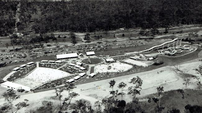 Cades County during its early years when it only had a handful of attractions.