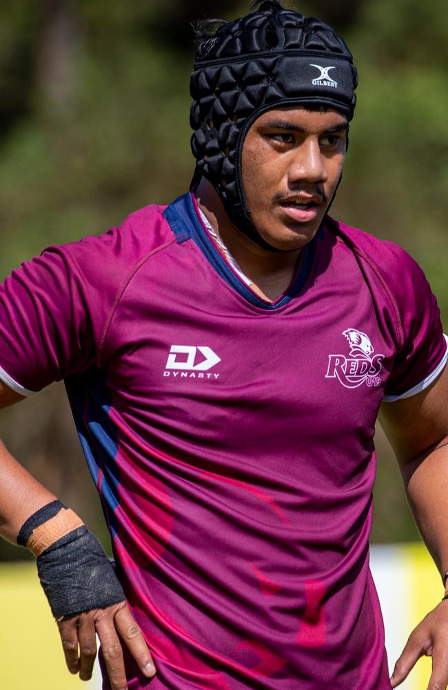 Qld Reds U19 action. Pic Tom Primmer.