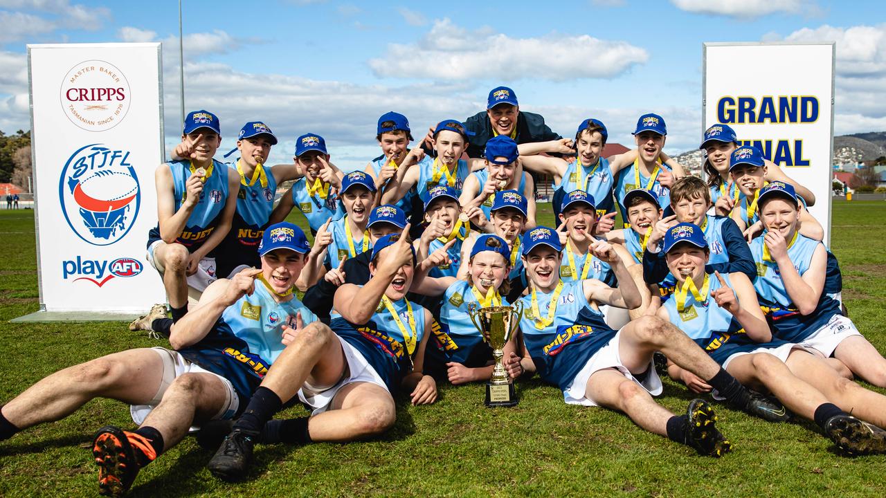 STJFA Grand Finals: North Hobart v Lindisfarne U14A1 Winners: Lindisfarne Picture: Linda Higginson