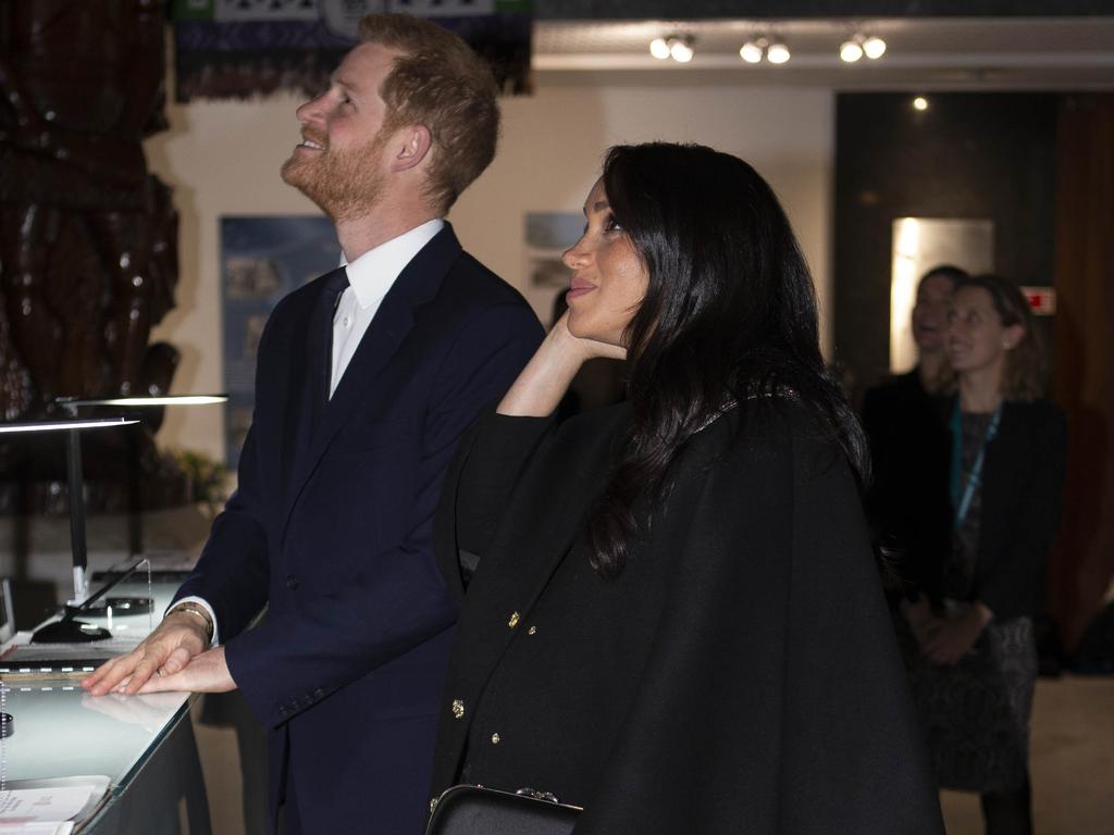 Harry and Meghan paid tribute to the victims of the Christchurch massacre. Picture: Getty Images