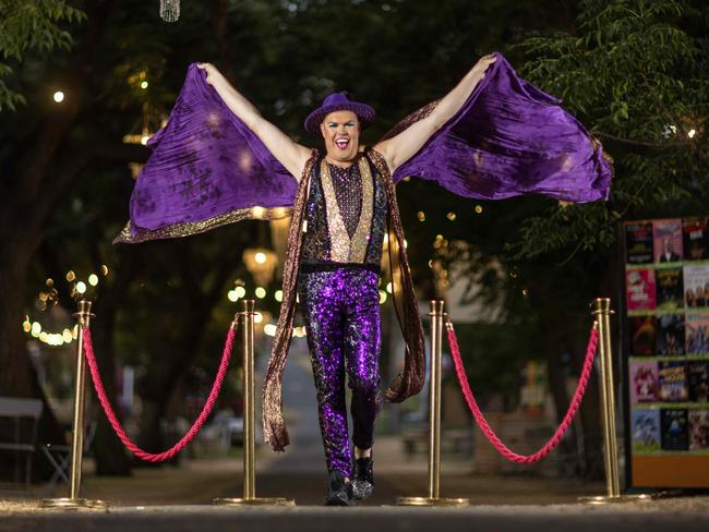 Hans makes his return to the Fringe with Disco Spektakulär at Gluttony. Picture: Kelly Barnes