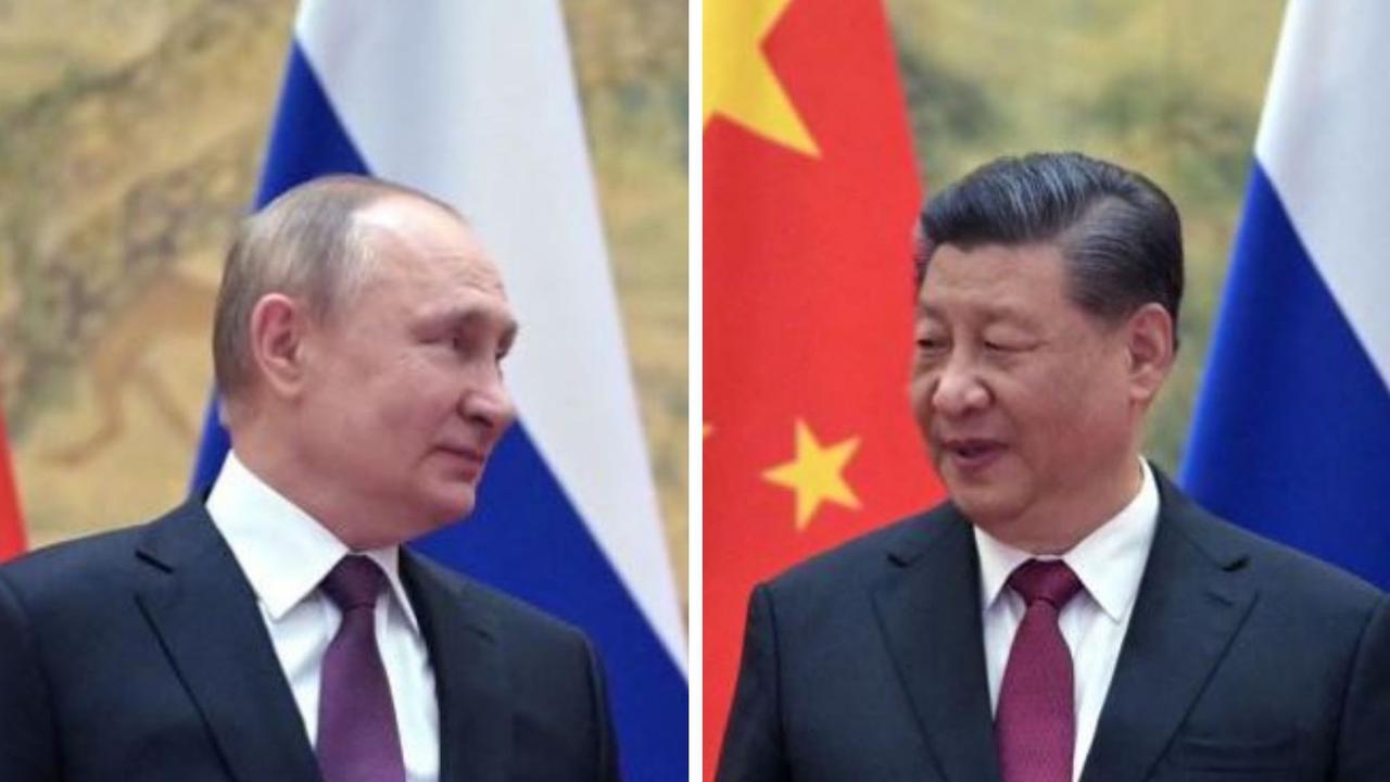 There are concerns Chinese President Xi Jinping could be emboldened by the Russian use of hypersonic missiles during attacks on Ukraine. Picture: Alexei Druzhinin / Sputnik / AFP