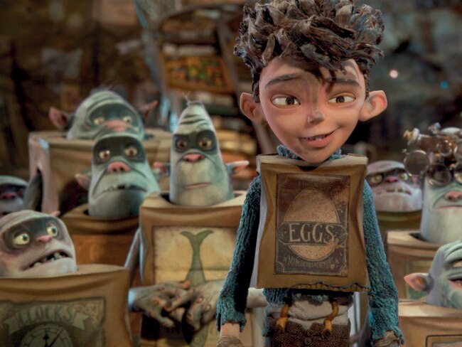 More than a kids’ film ... the trolls in a scene from The Boxtrolls.