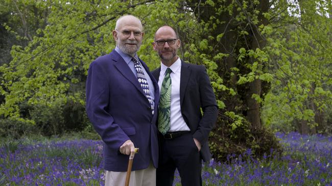 Oliver Sacks and Bill Hayes, whose relationship lasted eight years. Courtesy Bill Hayes