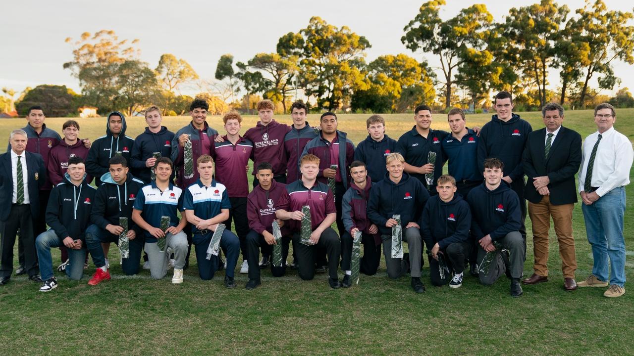 Australian Schoolboys Team 2023. Picture: Anthony Edgar.