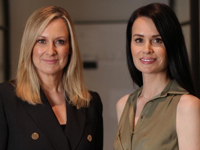 EMBARGO SUNDAY  FEB 28TH.  Melissa Doyle and Kylie Moore-Gilbert. Picture: Sky News Australia