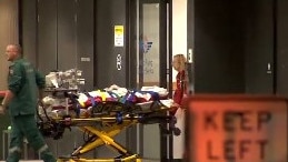 A 15-year-old girl was flown to the RAH with life-threatening injuries. Picture: 7NEWS