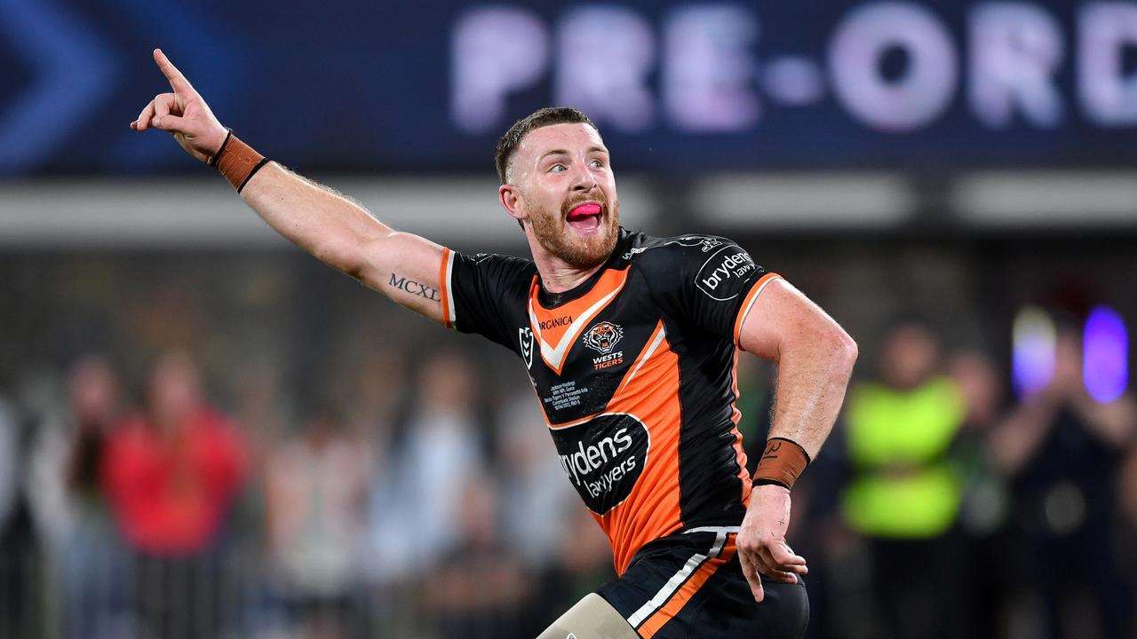 St George Illawarra Dragons vs Wests Tigers, pembaruan langsung, skor SuperCoach, video, Jackson Hastings, Luke Brooks, Ben Hunt