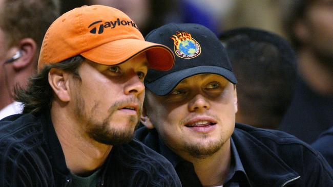 At a basketball game in 2004. Picture: AFP/Getty