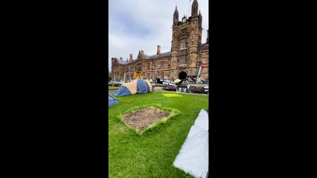 Pro-Palestine protesters leave Sydney Uni | Daily Telegraph