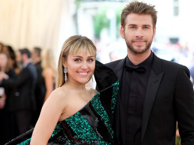 Liam and Miley had a messy split. Picture: Dimitrios Kambouris/Getty