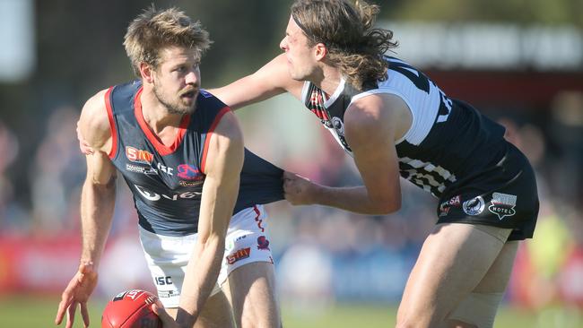 Brady Dawe is a chance to return for Norwood after struggling with a hamstring injury. Picture: AAP Image/Dean Martin