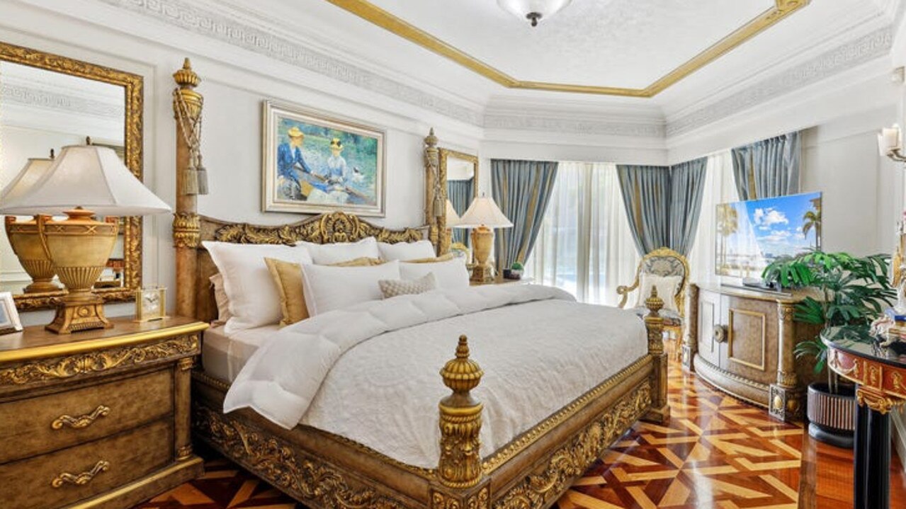 There are three bedrooms