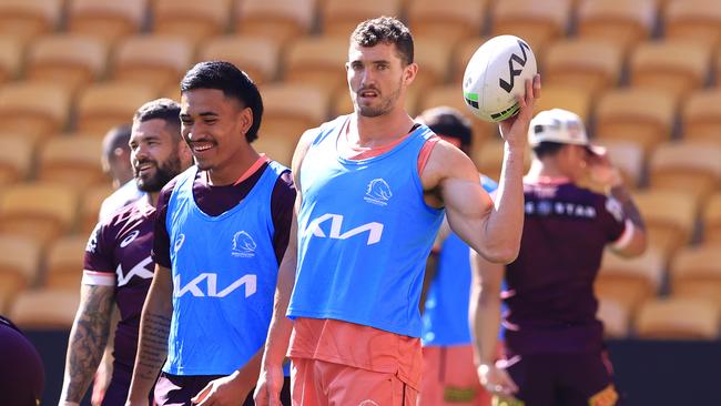 Broncos veteran Corey Oates has signed a new deal to stay in Brisbane for another season. Picture: Adam Head