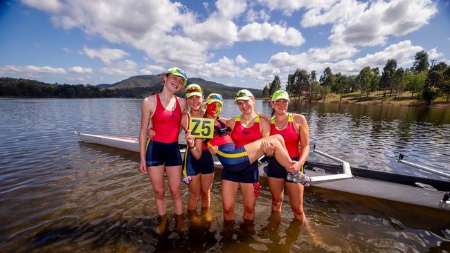 24.08.2024 - 2024 Brisbane Schoolgirl Rowing Association Championship. Photos by Stephen Archer.