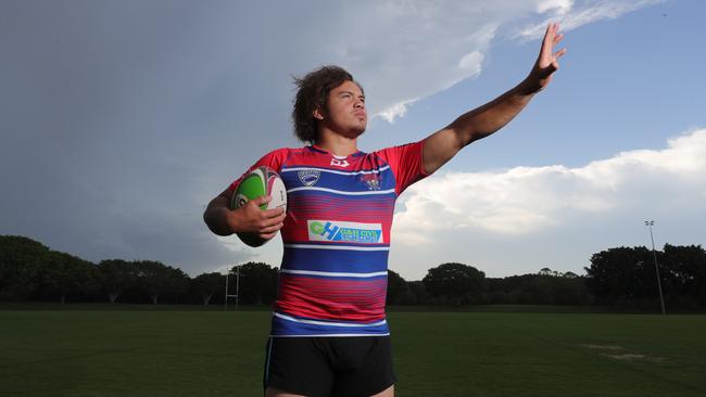 Hurricanes U20s captain Xavier Pereka has walked away from New Zealand because he heard the voice of God telling him his place was on the Gold Coast. The Bond Pirates rugby club are set to benefit because their president bumped into him at Church and recruited him. Picture Glenn Hampson