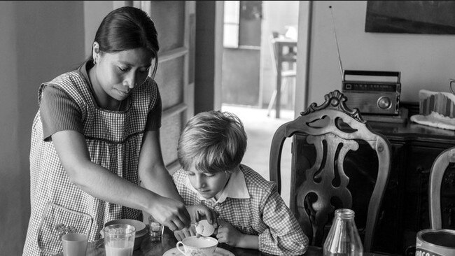 Yalitza Aparicio in Alfonso Cuaron's Roma. Picture: Netflix 