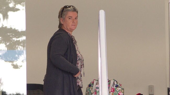 Lizzie Millar arriving at Wollongong Local Court on June 14. Photo: Nine News Illawarra.
