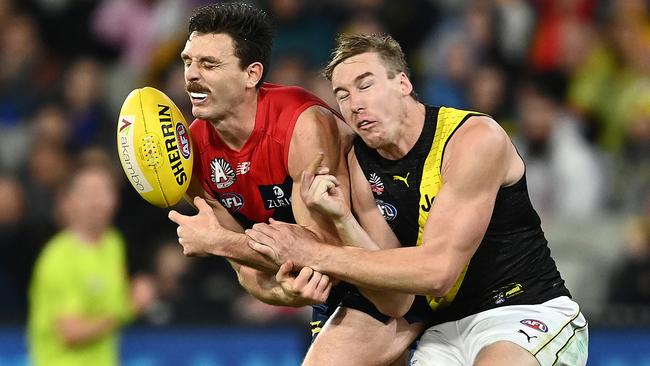 Jake Lever was rock-solid in defence against Richmond. Picture: Quinn Rooney/Getty Images