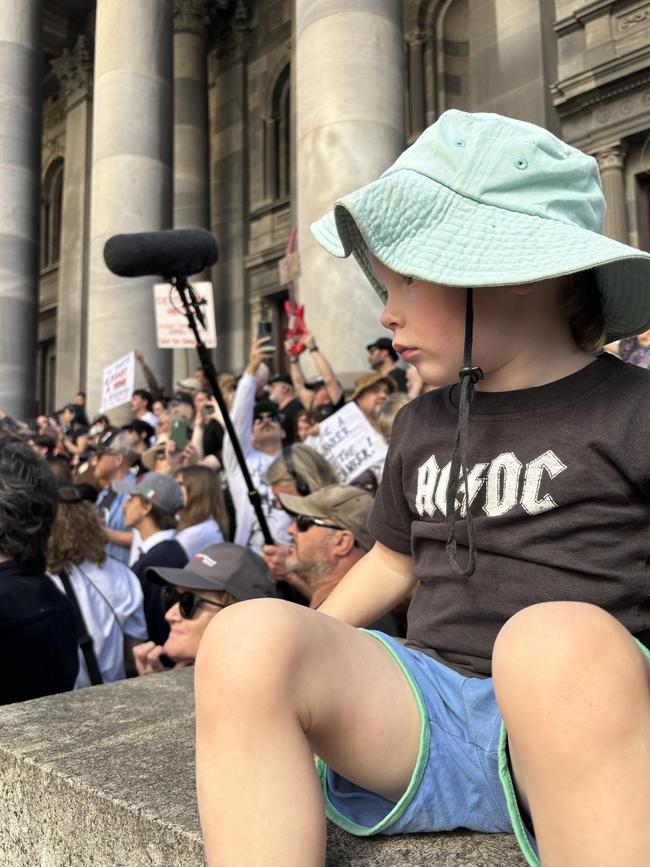 The rally drew South Australians of all ages. Picture: Gemma Opie/Supplied