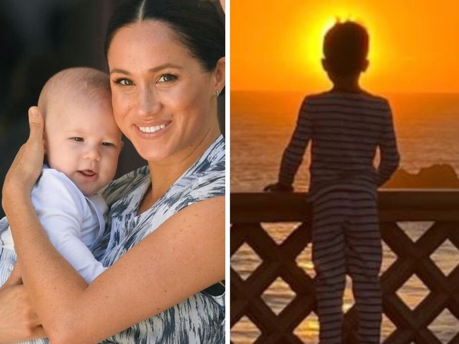 There is a sad truth behind Prince Archie's latest picture. Picture: Supplied