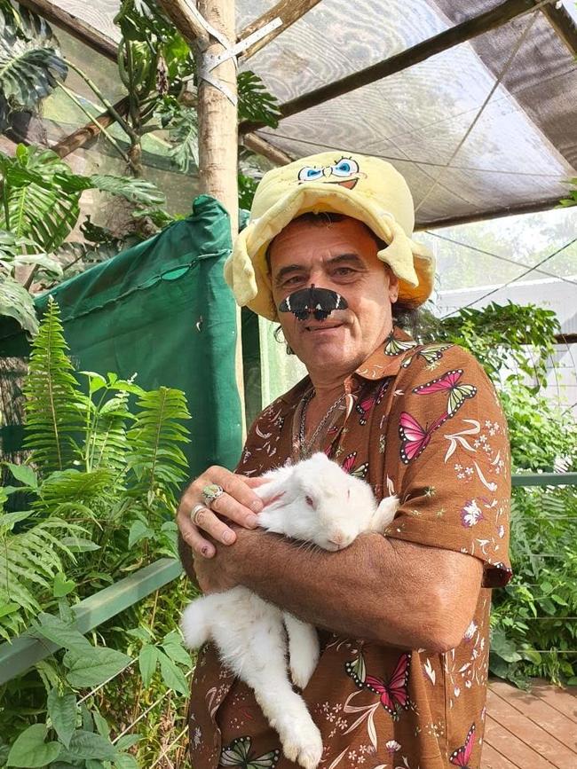 Batchelor Butterfly Farm and Petting Zoo owner Christopher Horne is aflutter with excitement as coronavirus restrictions get rolled back allowing Litchfield Park to reopen. Picture: Supplied