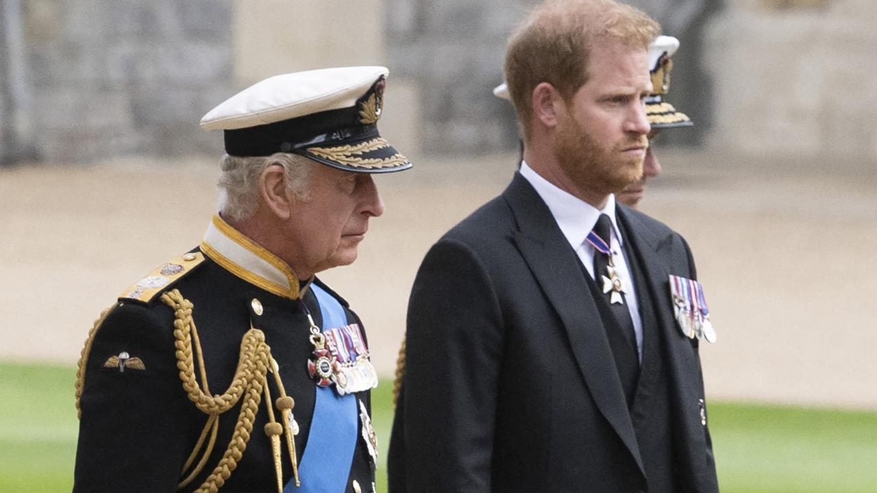 Harry declined to join King Charles for dinner. Picture: David Rose/AFP