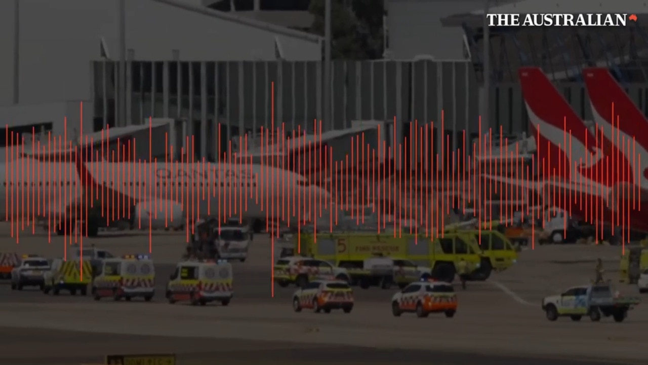 Qantas QF520 air-traffic control audio