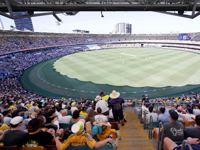 Generic Crowd photo the Gabba, Woolloongabba, Day 1 of the Test Australia VÃs West Indies, on Thursday 25th January 2024 - Photo Steve Pohlner