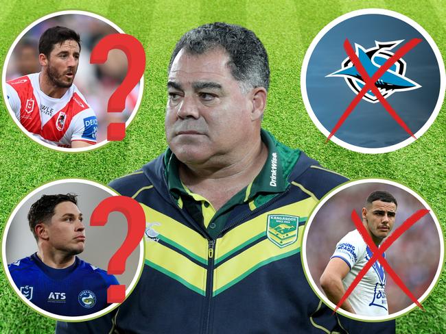 Mal Meninga has some tough calls to make as he trims Kangaroos squad.