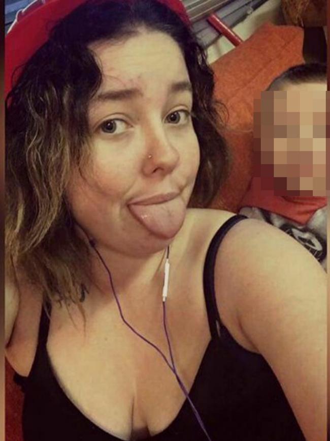 Mother-of-one Brooke Brown, 19, has been charged with the kidnap, torture and attempted murder of Kayla Kendrigan. Picture: Facebook