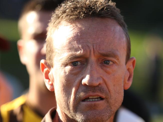 John Brown calling the shots for Rowville. Picture: Stuart Milligan