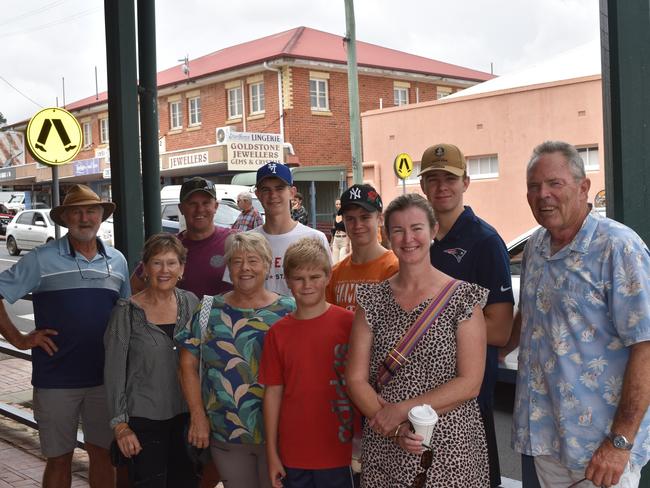 The Apple and Grape festival brought the Brown and Wren families together