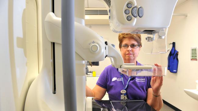 GET CHECKED: Queensland health radiographer Julie Priest. Photo Brenda Strong / The Observer