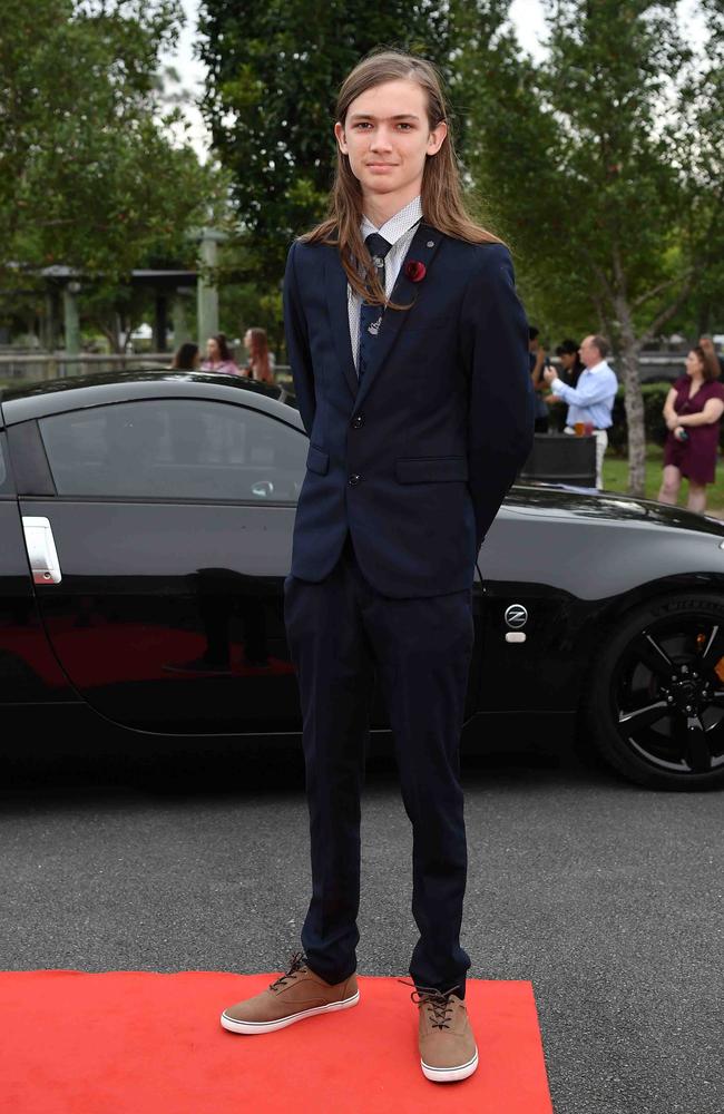 Luca Patten at Nambour State College School Formal. Picture: Patrick Woods.