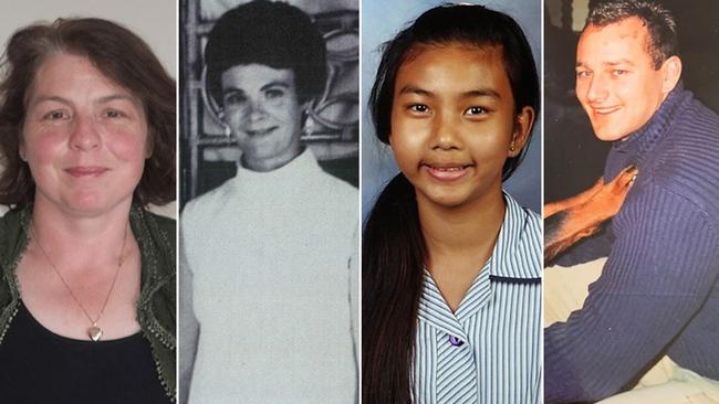 Mystery surrounds the disappearance of Lorrin Whiteheads, Veronica Green, Bung Siriboon and Paul Wright.