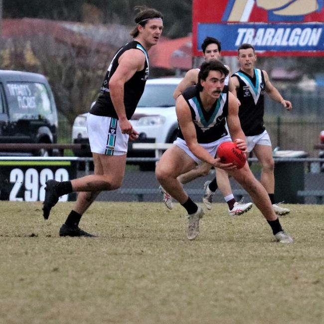 Wonthaggi's Ryan Sparkes took his game to another level in 2023. Picture: Daniel Heathcote